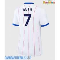 Camisa de time de futebol Chelsea Pedro Neto #7 Replicas 3º Equipamento Feminina 2026-27 Manga Curta